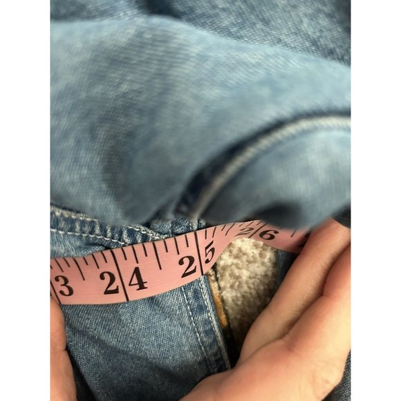 Vintage Taylor G Animal Block Print Denim Jacket Size 1X - Picture 6 of 7